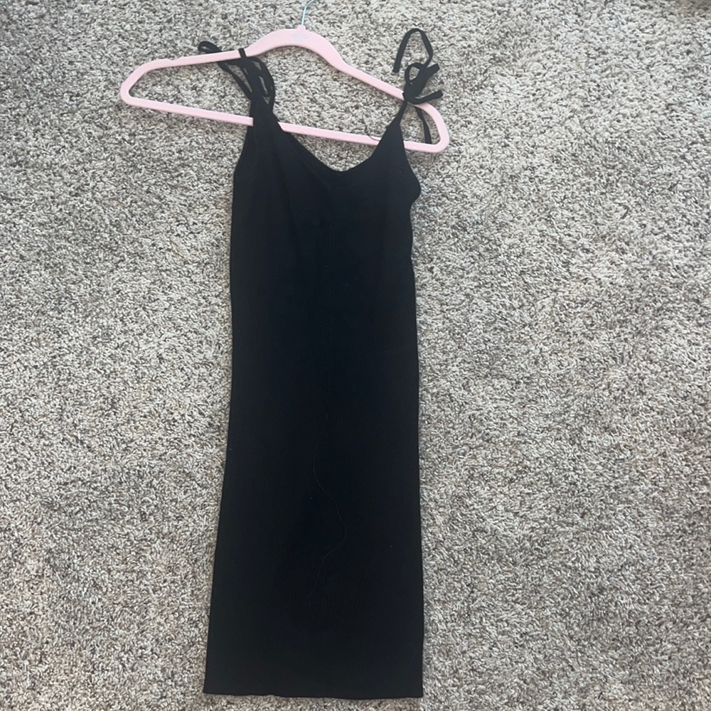 Bodycon ribbed mini dress